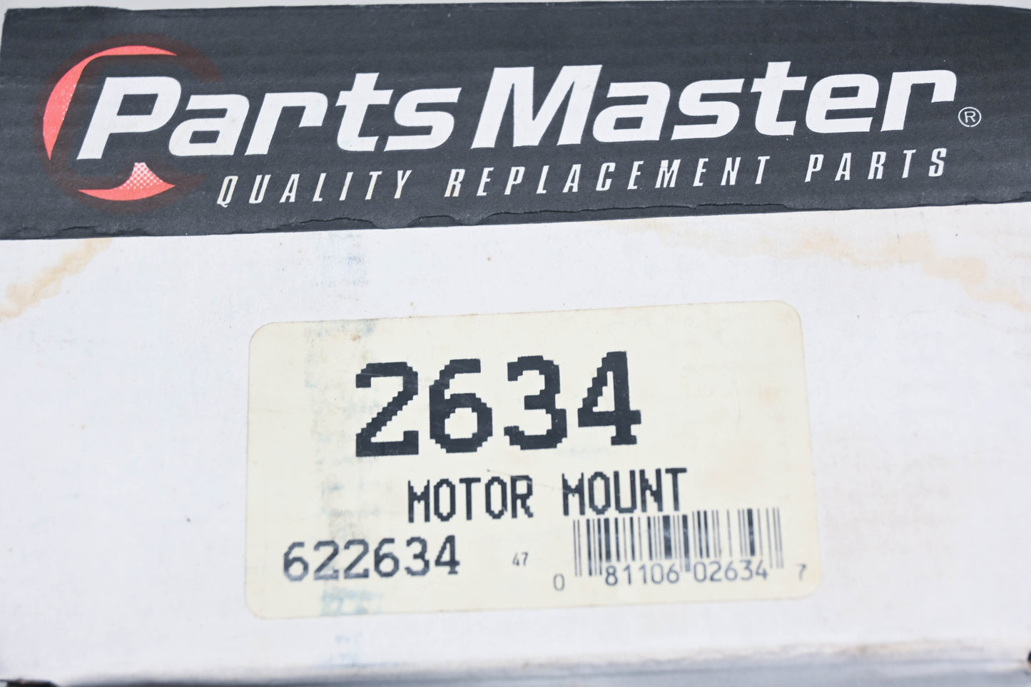 Parts Master 2634, 622634 Motor Mount NOS