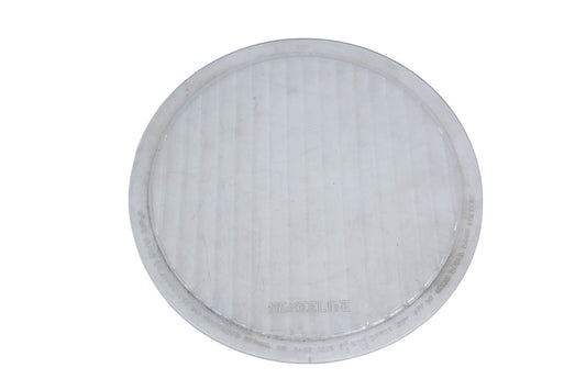 McKee 2482 Clear Glass 8-5/8" x 7-5/8" Headlamp Lens NOS