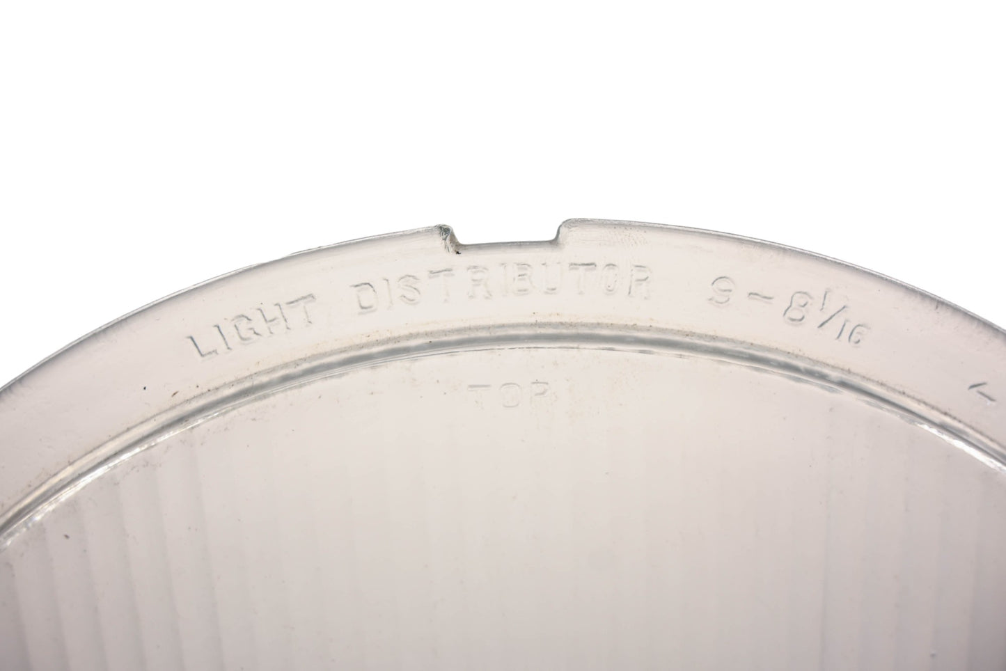 Monogram 900-2 Clear Glass 9" x 8-1/16" Headlamp Lens NOS