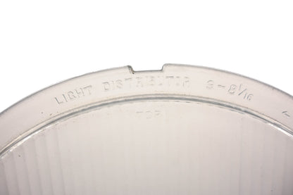 Monogram 900-2 Clear Glass 9" x 8-1/16" Headlamp Lens NOS