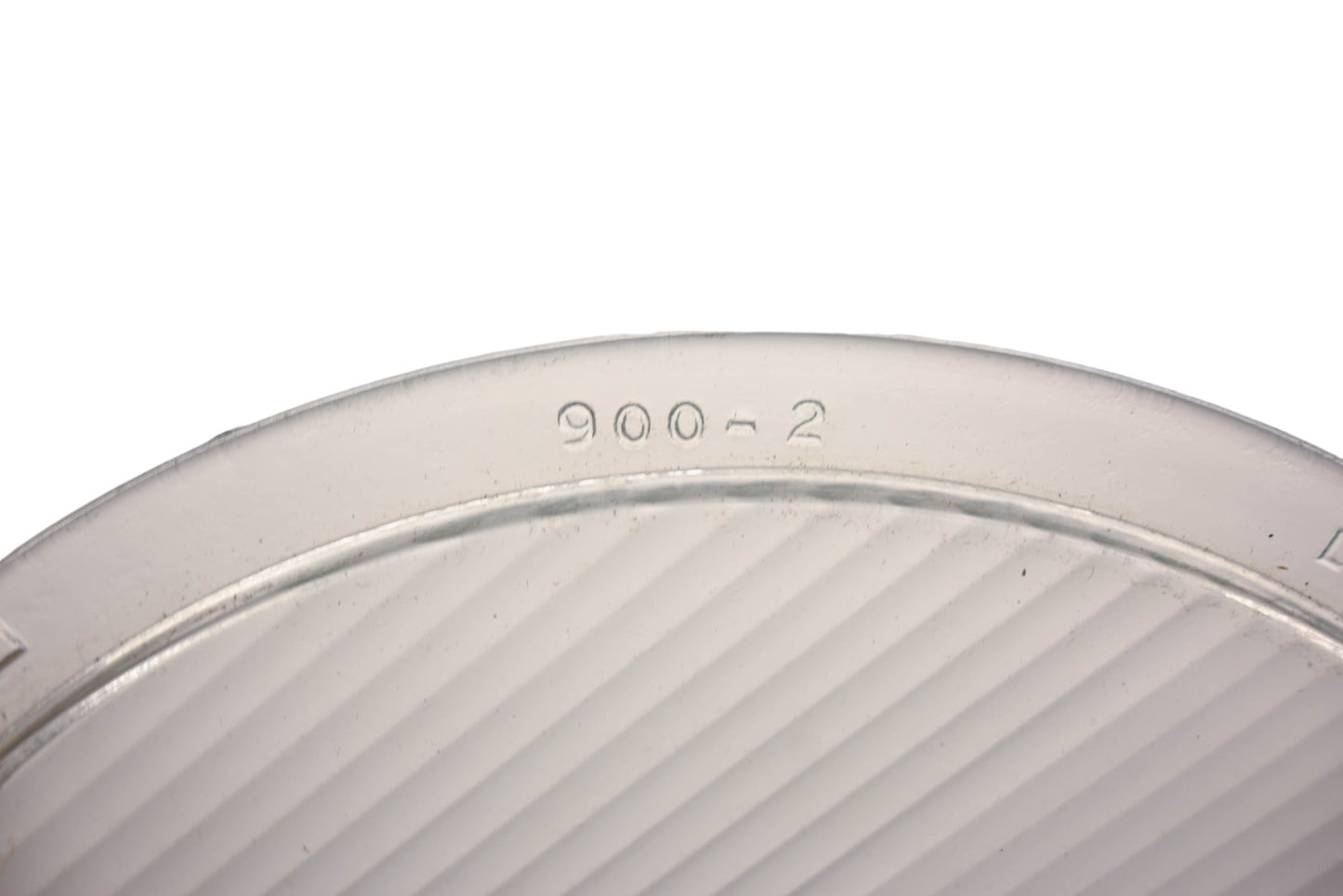 Monogram 900-2 Clear Glass 9" x 8-1/16" Headlamp Lens NOS