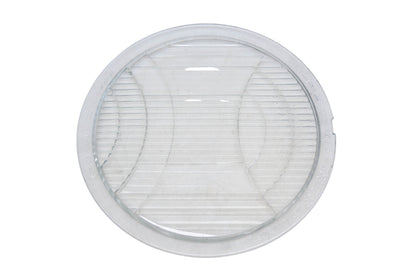 C.M. Hall Lamp Company 10094 Clear Glass 8-31/32" x 7-31/32" #1110 Headlamp Lens NOS