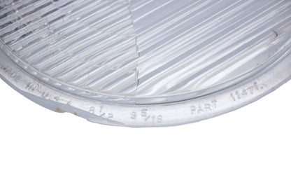 C.M. Hall Lamp Company 11471 Clear Glass 8-1/2" x 9-5/16" #1110 Headlamp Lens NOS