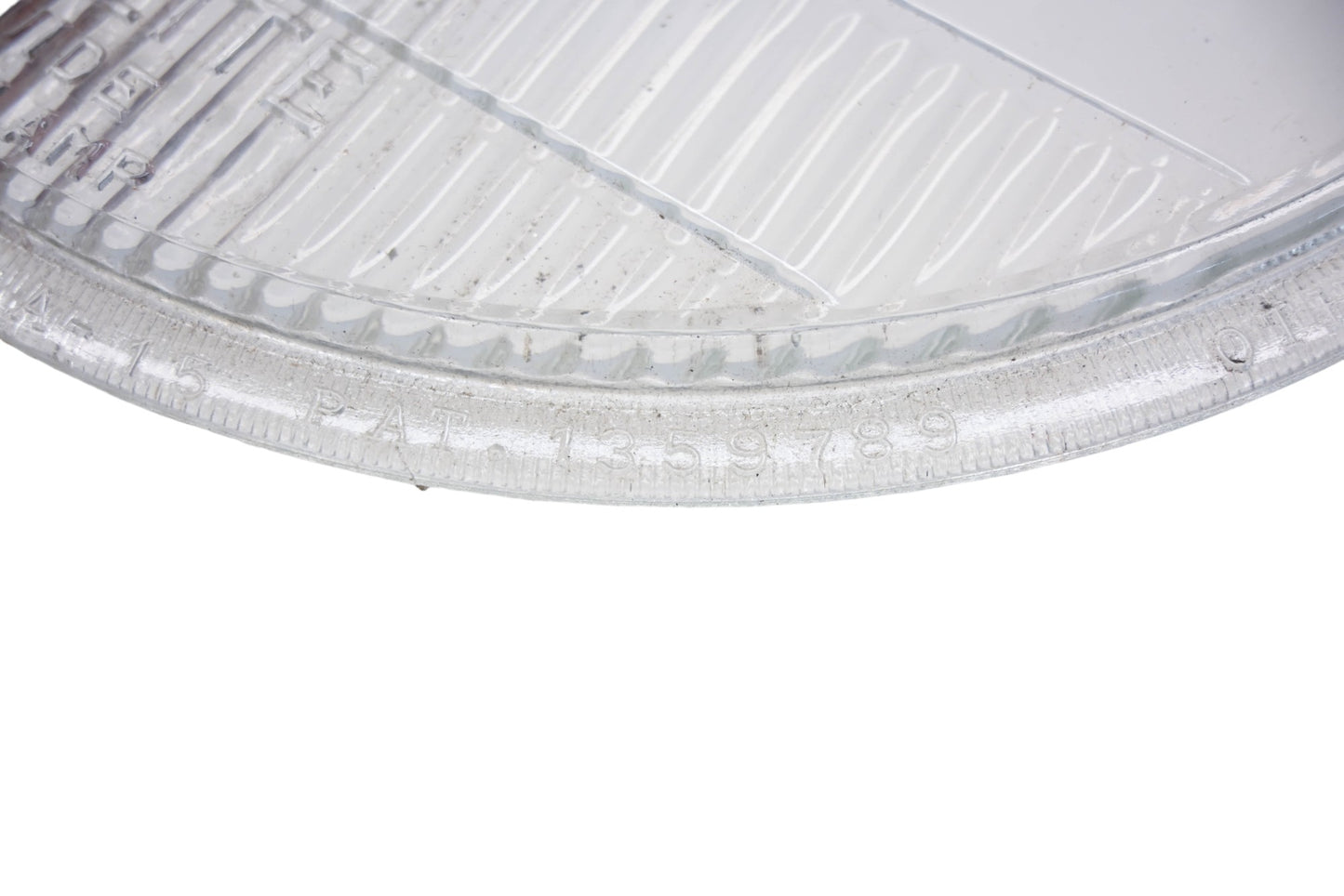 Monogram 1359789 Clear Glass 9-9/32" x 8-3/4" Headlamp Lens NOS