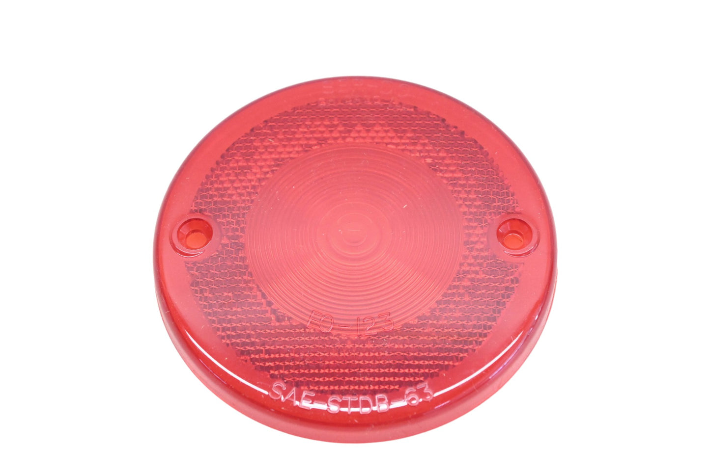 Do-Ray FO-123 Ser-Do Red 4" Taillight Lens NOS