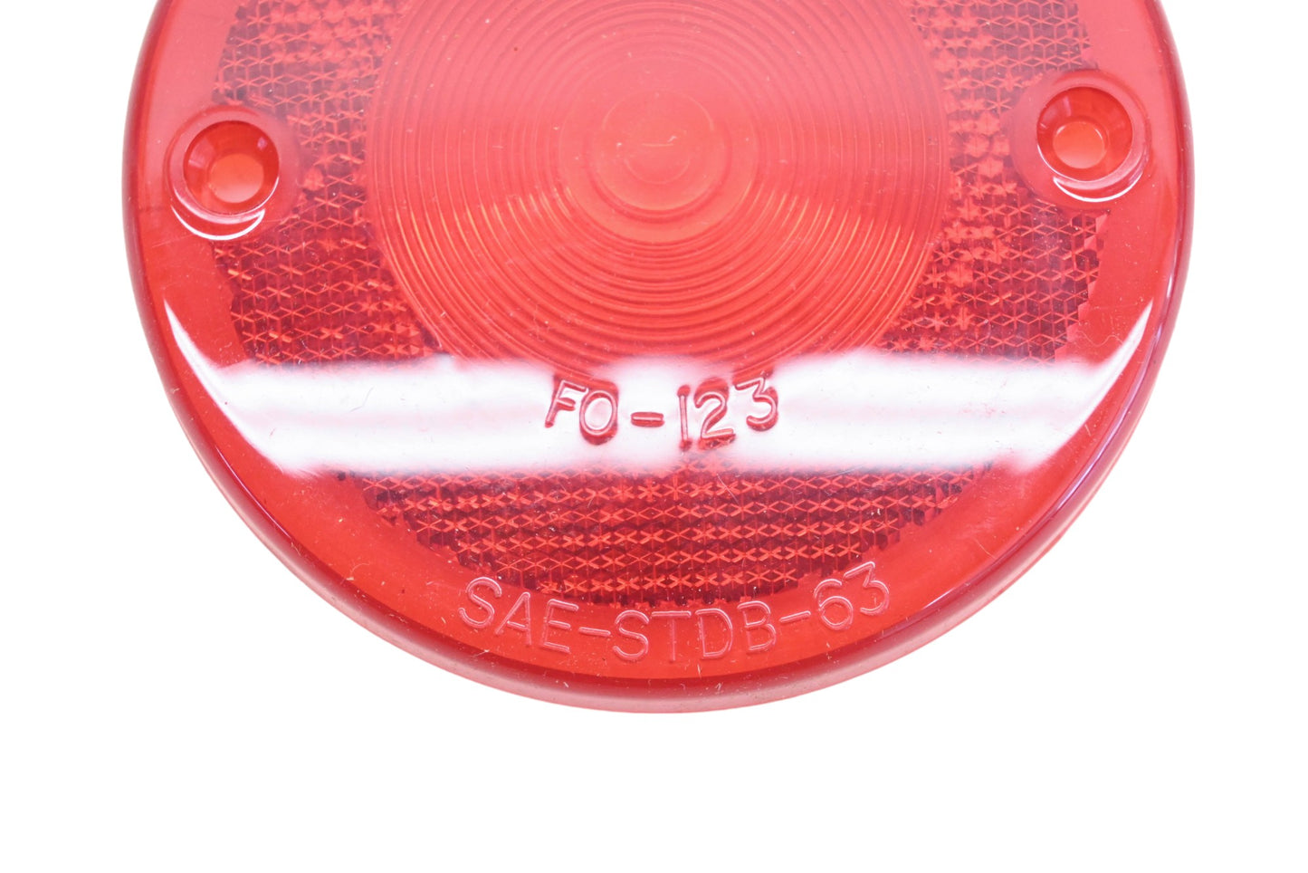 Do-Ray FO-123 Ser-Do Red 4" Taillight Lens NOS