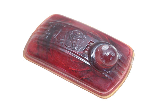 General Motors 854763 Red Glass Leto Taillight 2-1/8" x 3-5/8" Lens