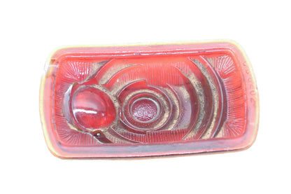 General Motors 854763 Red Glass Leto Taillight 2-1/8" x 3-5/8" Lens