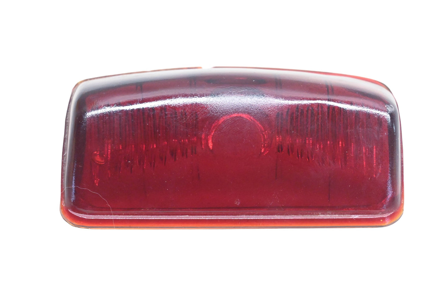 Lynx-Eye T-371, 371 Dark Red Glass 4-7/8" x 2-3/4" Taillight Lens NOS
