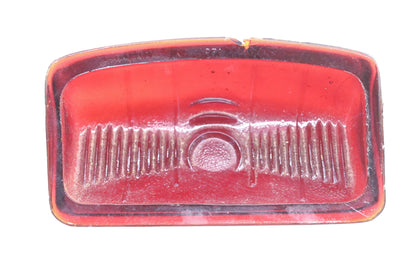 Lynx-Eye T-371, 371 Dark Red Glass 4-7/8" x 2-3/4" Taillight Lens NOS