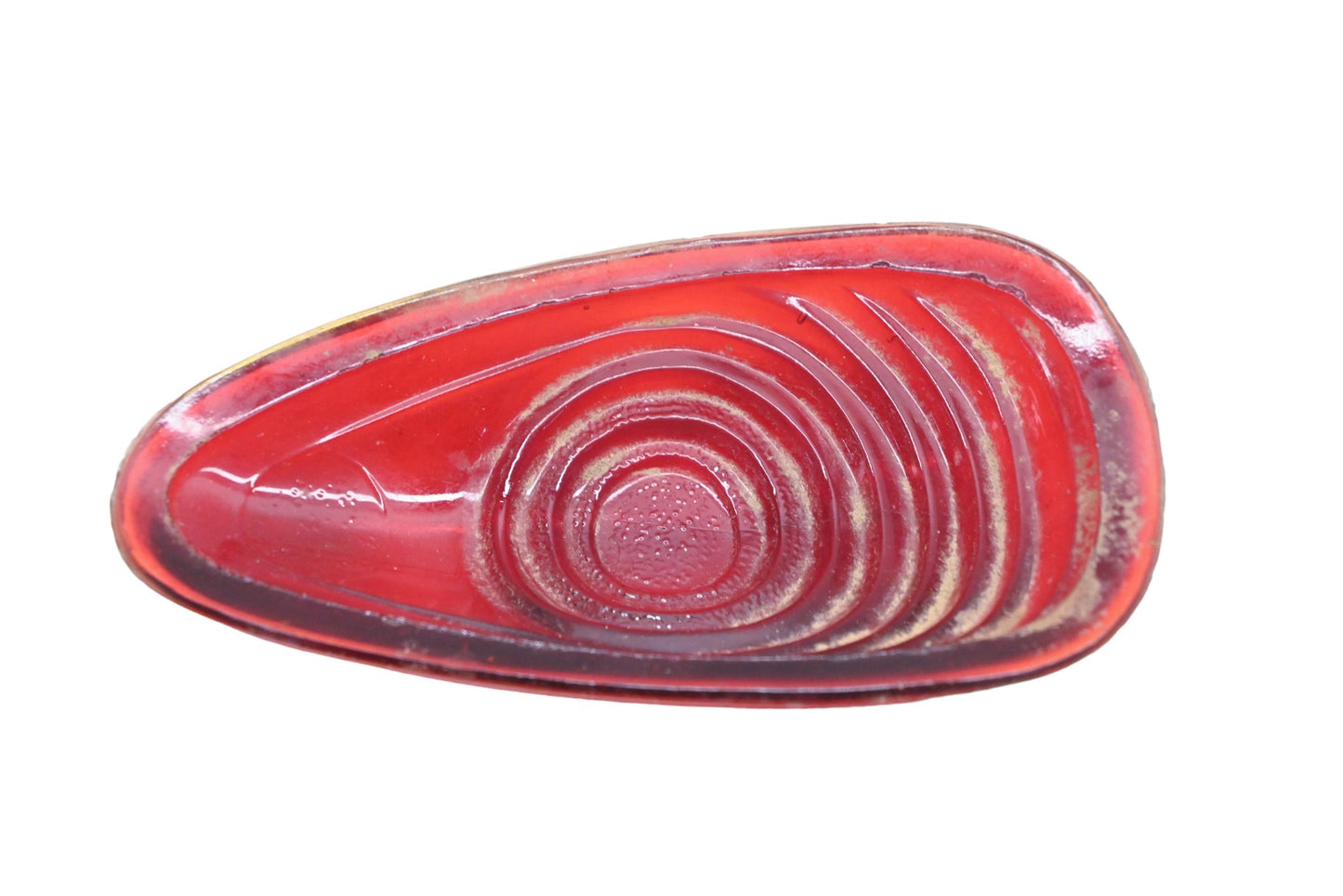 Lynx-Eye T-363, 363 Red Glass 5-1/8" x 2-5/8" Taillight Lens NOS