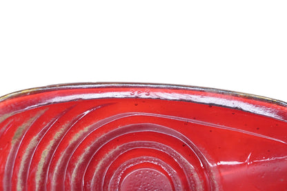Lynx-Eye T-363, 363 Red Glass 5-1/8" x 2-5/8" Taillight Lens NOS