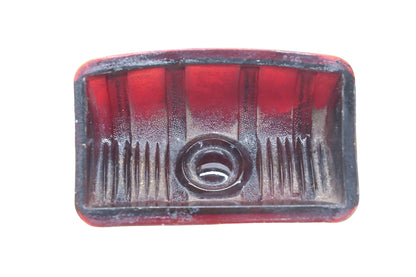 General Motors 13581 Plymouth Red Glass Taillight 2-5/8" x 4-3/16" Lens NOS