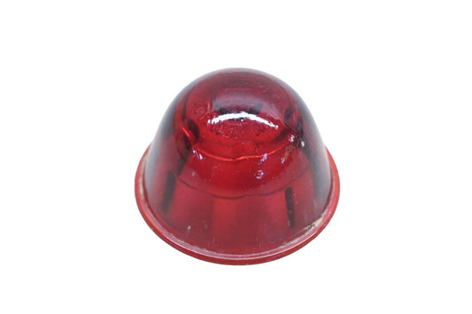 Arrow BL25 Red Glass Taillight 2-7/16" x 1/1/2" Beehive Lens NOS