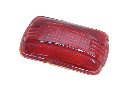 Lynx-Eye T-365, 365 Red Glass 2" x 3-1/2" Taillight Lens NOS