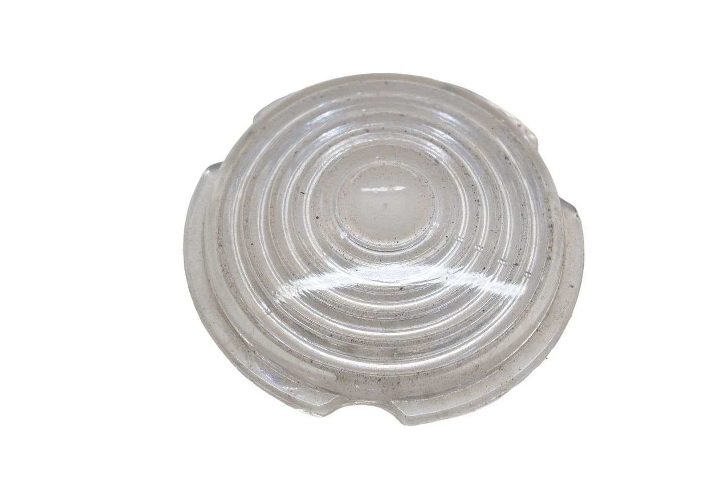 L.L. Company 2442, PL-600 Clear Glass 2-15/16" Parking Light Lens NOS