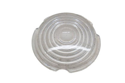 L.L. Company 2442, PL-600 Clear Glass 2-15/16" Parking Light Lens NOS