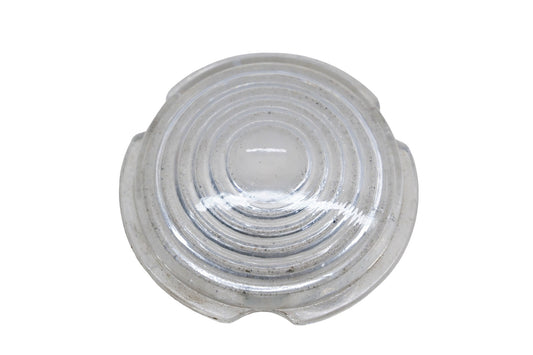 L.E.S PL-600, 21T-13208 Clear Glass 2-15/16" Parking Light Lens NOS