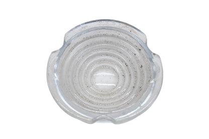 L.E.S PL-600, 21T-13208 Clear Glass 2-15/16" Parking Light Lens NOS