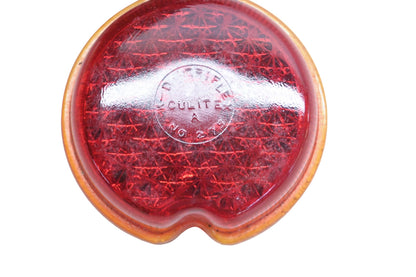 K-D Triflex 275, 1895173 Red Glass 2-5/8" Taillight Lens NOS