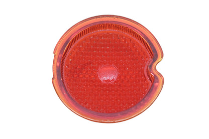 I.G.C. 920696, 1895173 Oldsig-DuRay Red Glass 2-5/8" Taillight Lens NOS