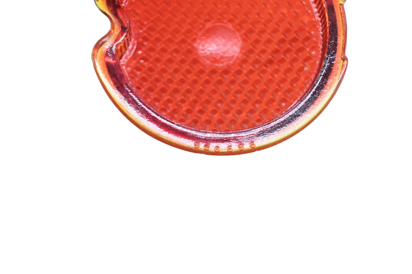 I.G.C. 920696, 1895173 Oldsig-DuRay Red Glass 2-5/8" Taillight Lens NOS