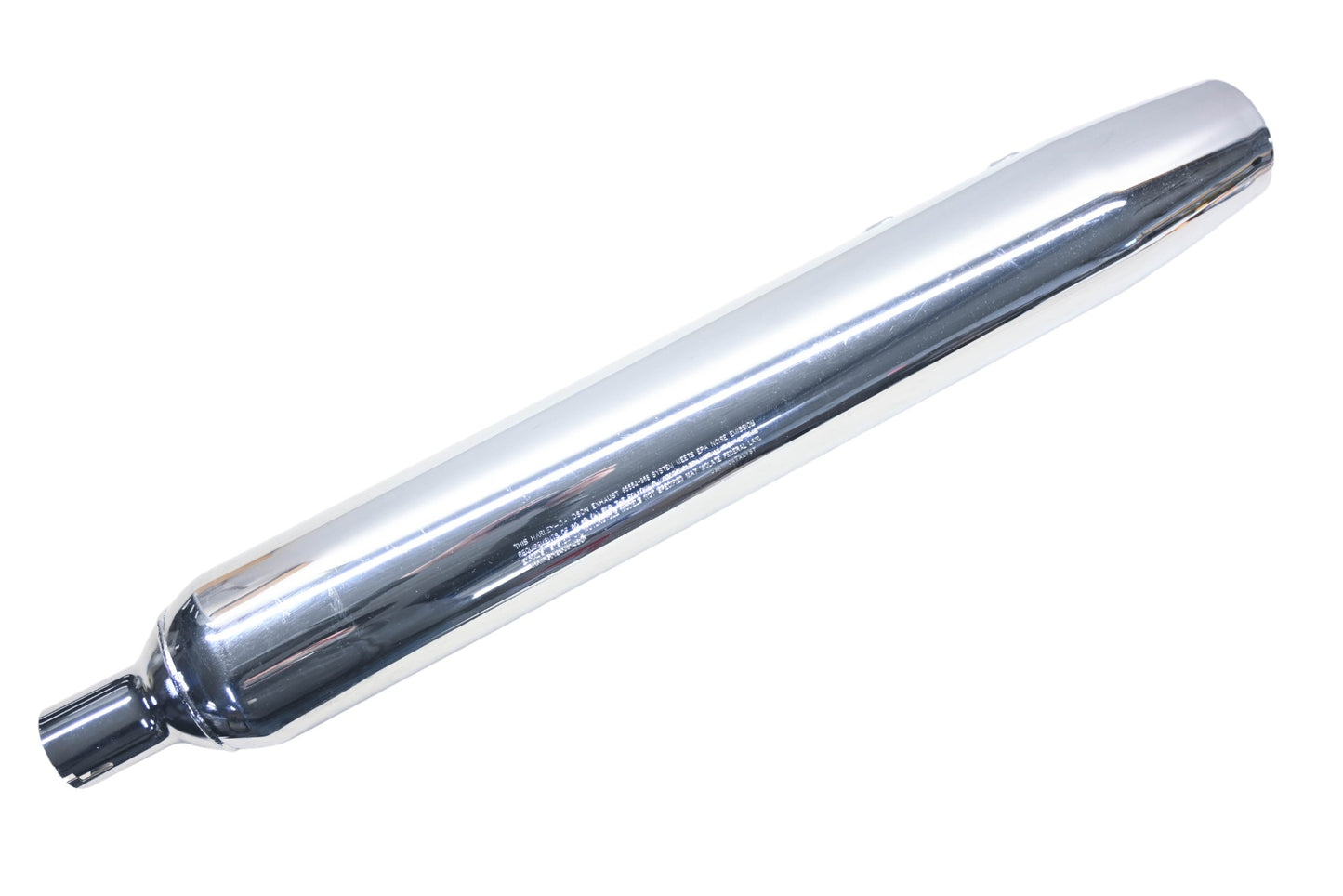 New OEM Harley-Davidson 65554-95B Lefthand Chrome Muffler NOS
