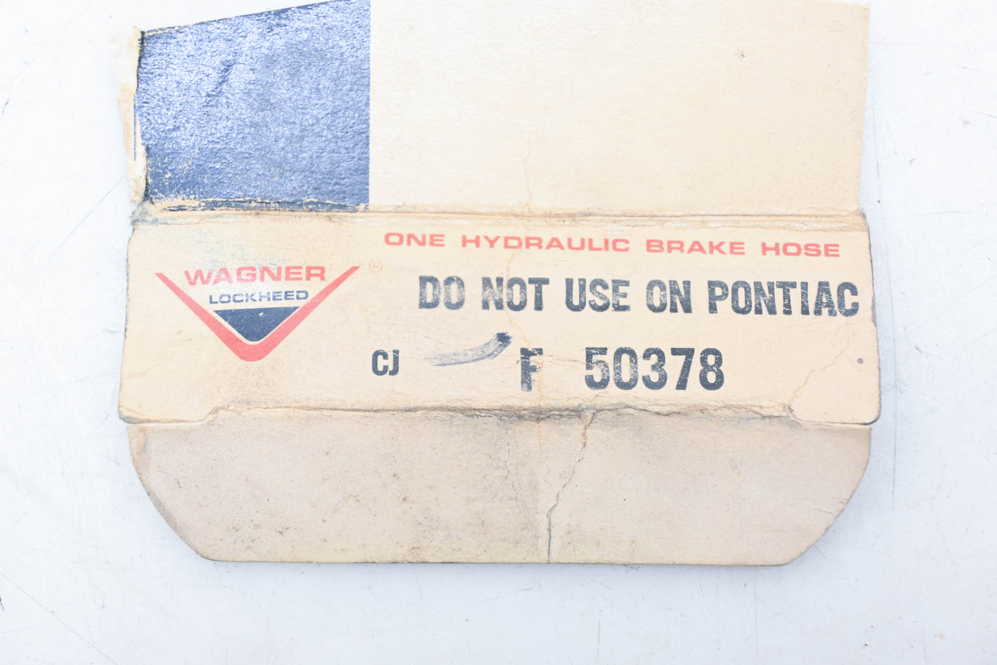 Wagner Lockheed F-50378, F50378 Brake Hose 12" NOS