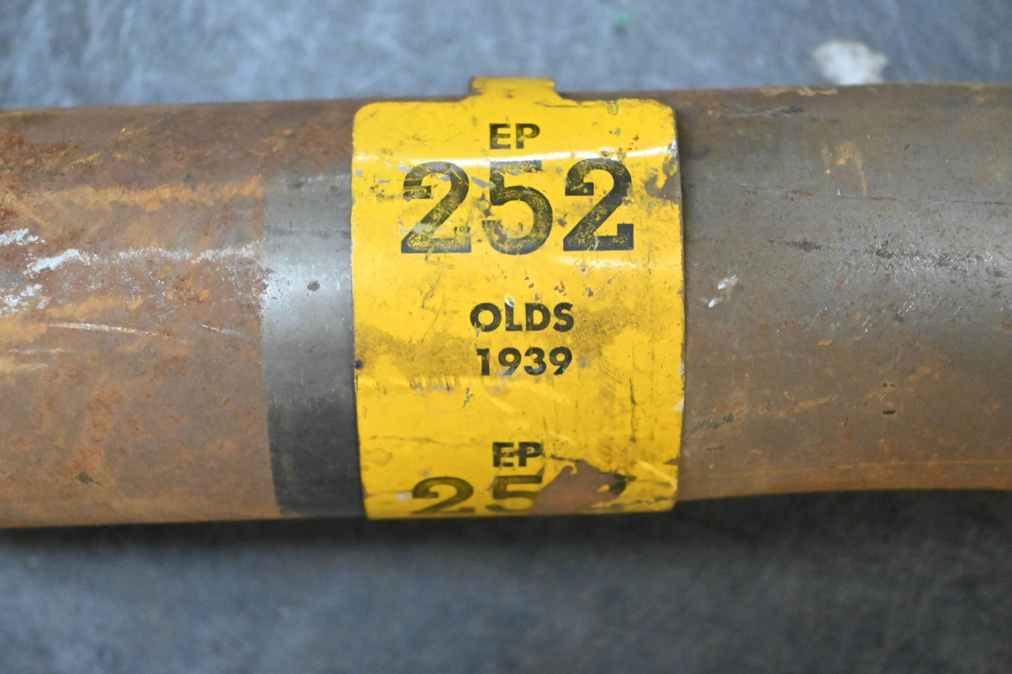 Aftermarket 252 1939 Oldsmobile Exhaust Pipe NOS