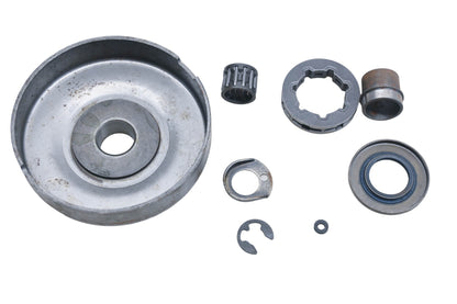 New OEM Husqvarna 5037546-01, 503754601 Clutch Drum Sprocket Kit NOS