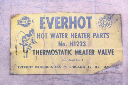 Everhot H1223 Thermostatic Heater Valve NOS
