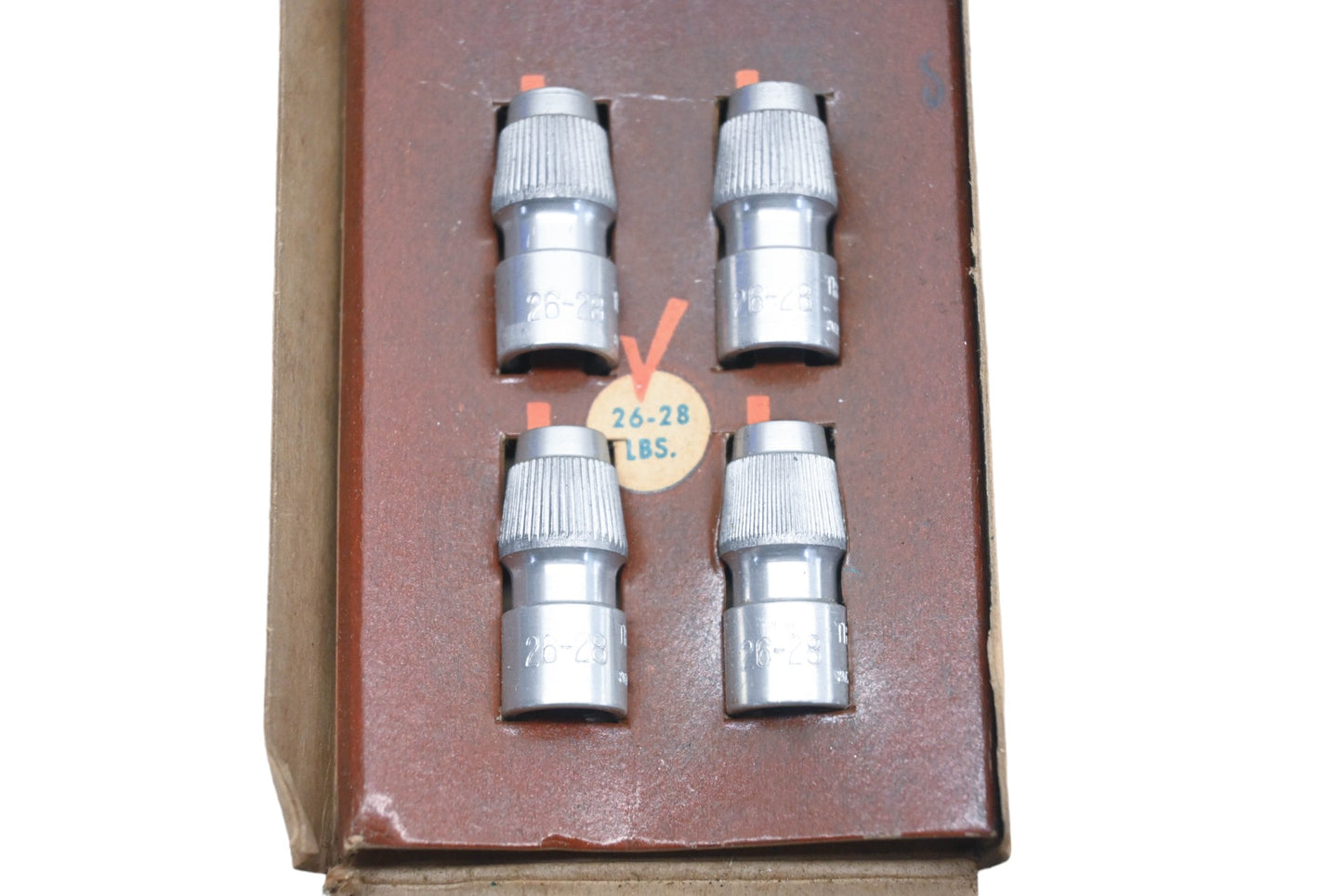 Tire-Chek AU009-16 26-28 psi On The Tire Gauge Kit NOS
