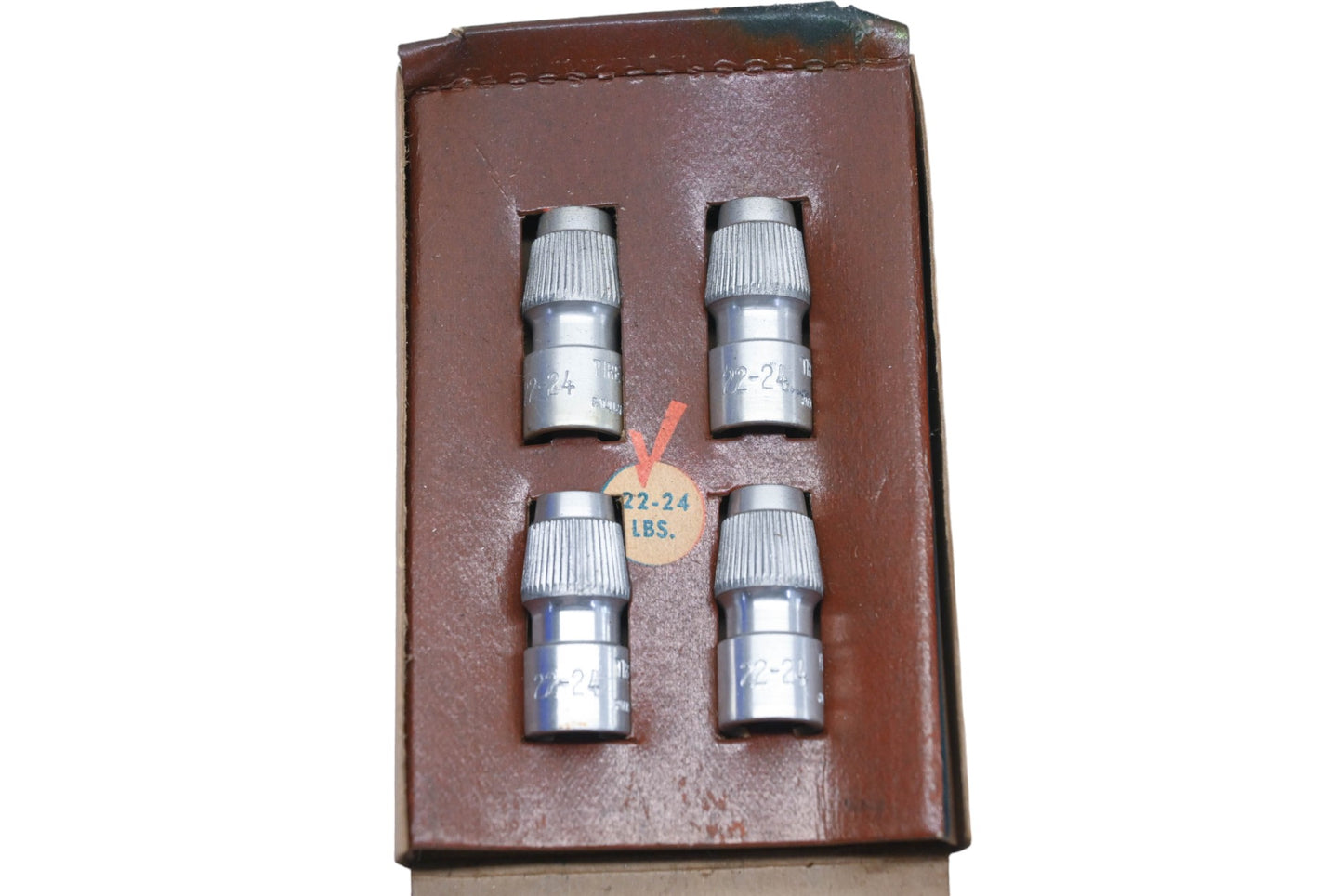 Tire-Chek AU009-17 22-24 psi On the Tire Gauge Kit NOS