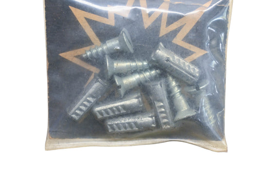 Globemaster 40860 12 x /3/4" Anchor Plug & Screws Qty 5 NOS