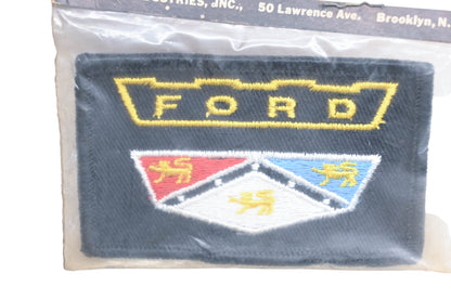 New OEM Ford 817 Shield Patch 1-7/8" x 3" NOS