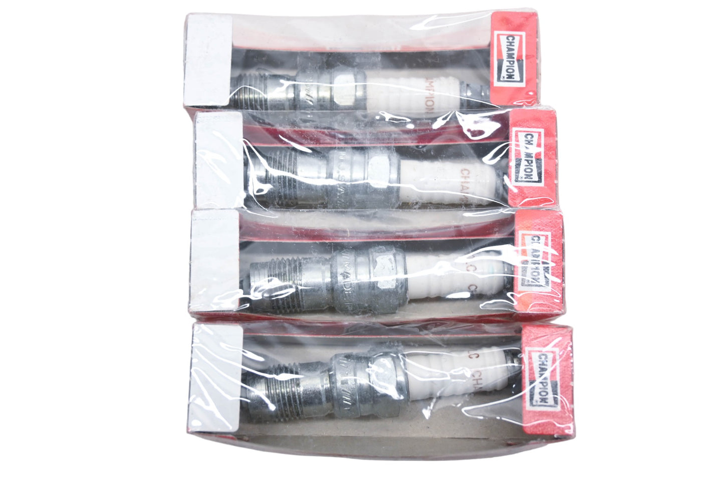 Champion RE10LC Copper Plus Spark Plugs Qty 4 NOS