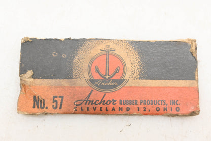 Anchor 57 Rubber Pedal Pads Qty 2 NOS
