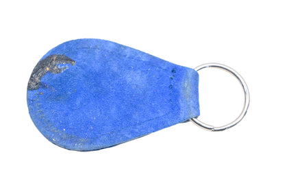 New OEM Ford BC009-7 Mercury Montego Blue Leather Crest Key Ring NOS