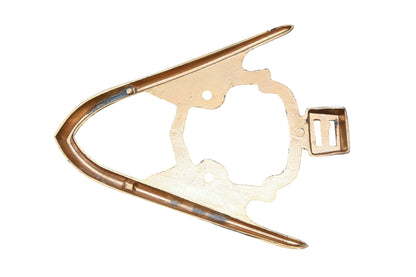 OEM Ford AZ018-14 Gold V-8 Trunk Ornament Base