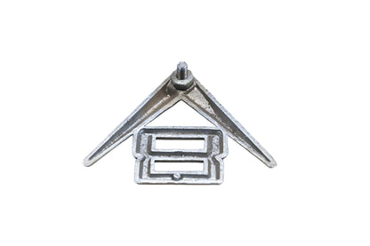 OEM Ford AZ018-19 Stainless Steel V8 Hood Emblem