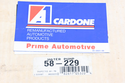 Cardone 58-229, RF-E2AE-8505-CO Remanufatured Ford Water Pump Kit