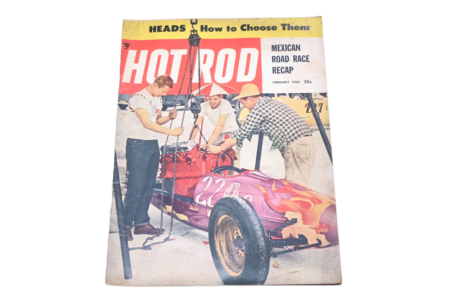 Hot Rod WC034-31 February 1955 Magazine