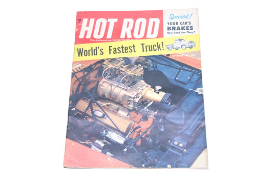 Hot Rod WC034-34 September 1955 Magazine