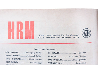 Hot Rod WC034-34 September 1955 Magazine