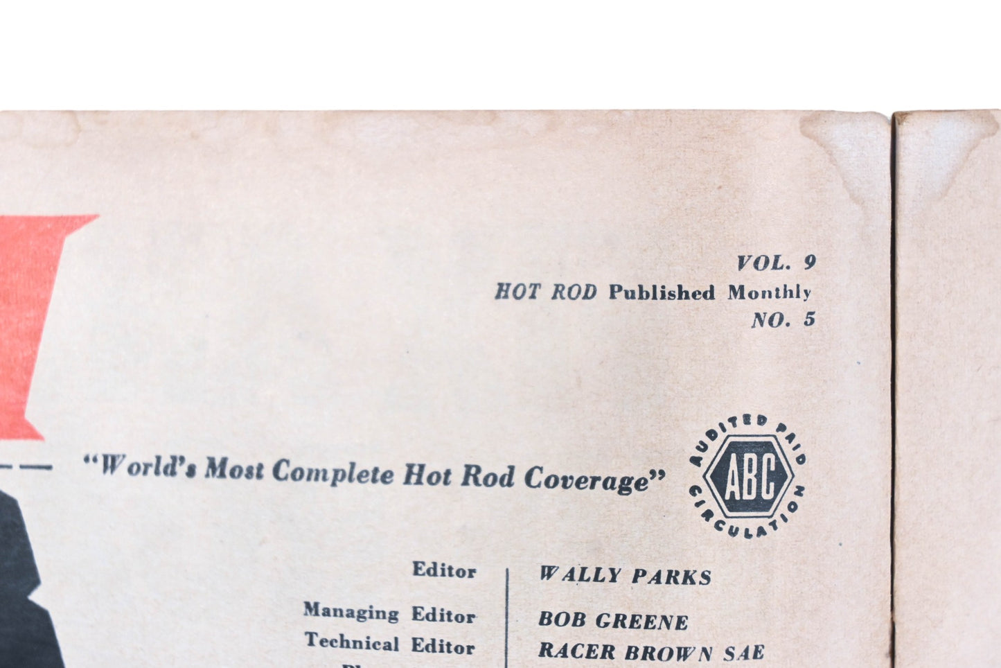 Hot Rod WC034-35 May 1956 Magazine