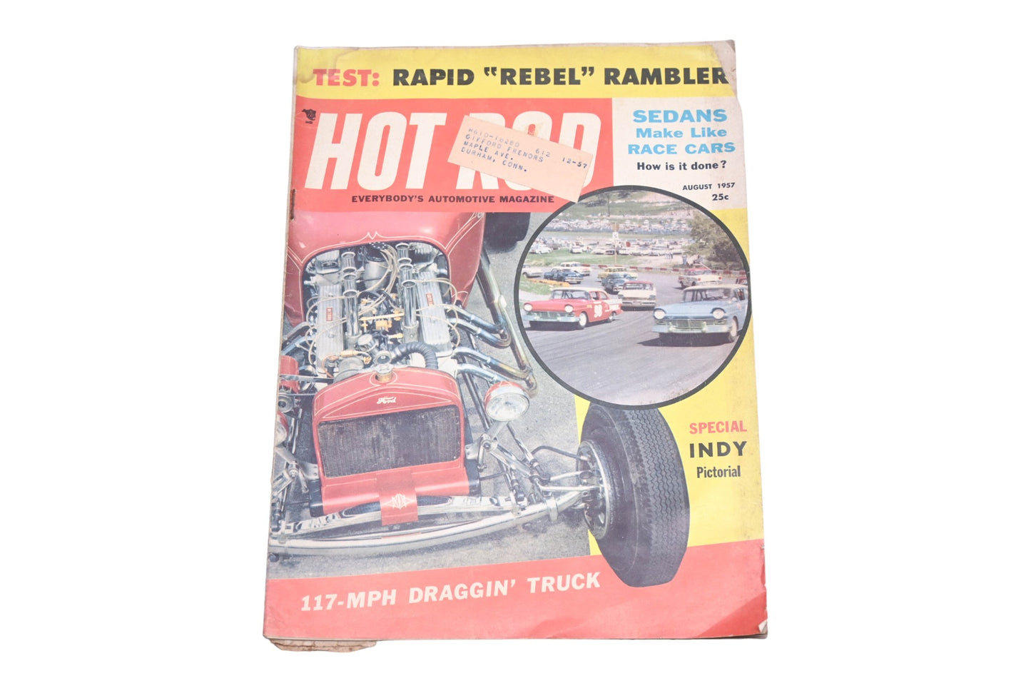 Hot Rod WC034-38 August 1957 Magazine
