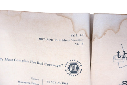 Hot Rod WC034-38 August 1957 Magazine