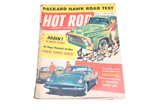Hot Rod WC034-41 May 1958 Magazine