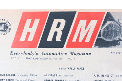 Hot Rod WC034-42 August 1958 Magazine