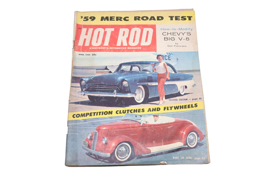 Hot Rod WC034-44 April 1959 Magazine